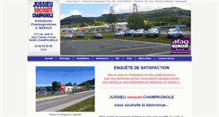 Desktop Screenshot of ambulances-champagnole.com
